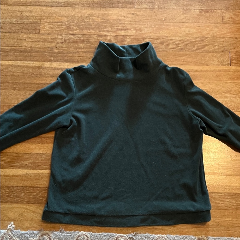 Dudley Stephens Forest Green Turtleneck Sweater